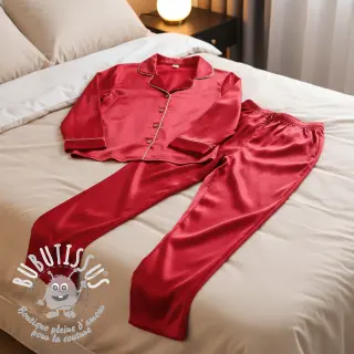 Satin red