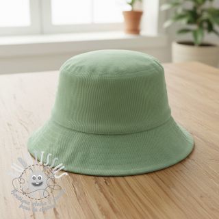 Tissu velours cotelé fin old green