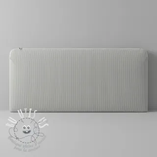 Tissu velours cotelé HUGGY silver