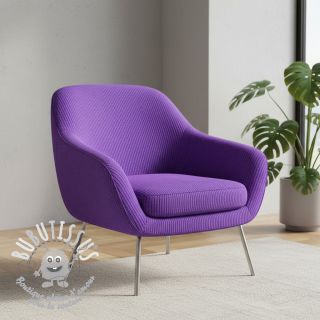 Tissu velours cotelé HUGGY lavande