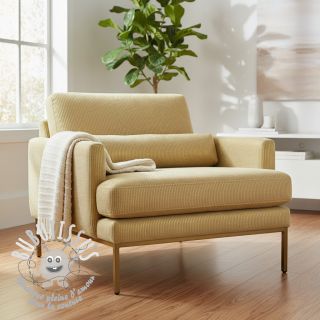 Tissu velours cotelé HUGGY gold