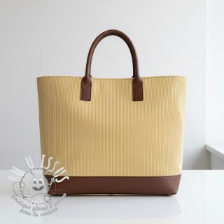 Tissu velours cotelé HUGGY gold