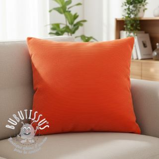 Tissu velours cotelé HUGGY orange spicy