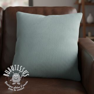 Tissu velours cotelé FUTE lichen