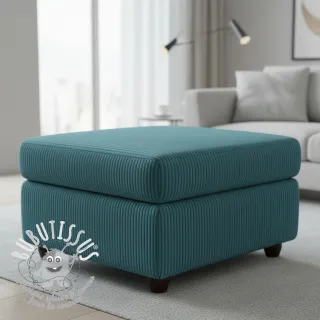Tissu velours cotelé FUTE canard