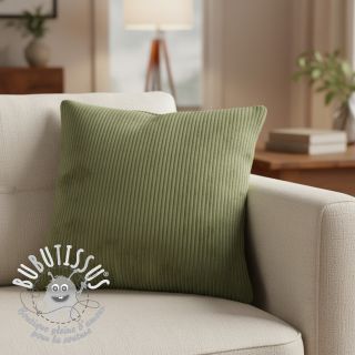 Tissu velours cotelé FUTE kaki