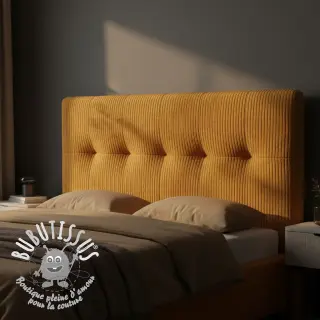Tissu velours cotelé HANNIBAL ocre