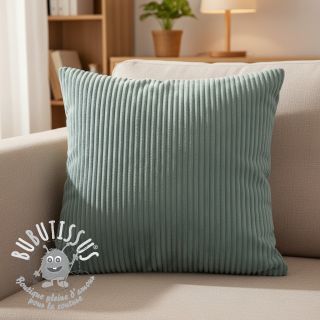 Tissu velours cotelé HANNIBAL lichen