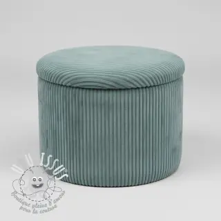 Tissu velours cotelé HANNIBAL lichen