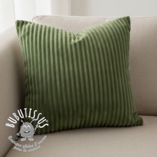 Tissu velours cotelé HANNIBAL kaki