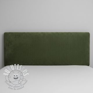 Tissu velours cotelé HANNIBAL kaki
