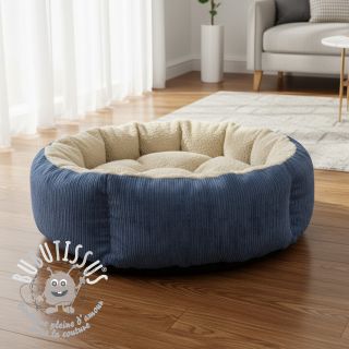 Tissu velours cotelé Cofur fleece jeans