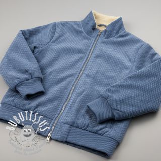 Tissu velours cotelé Cofur fleece jeans