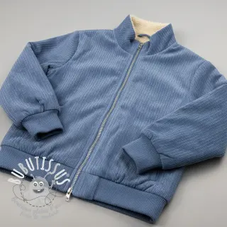 Tissu velours cotelé Cofur fleece jeans