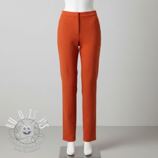 Tissu velours cotelé fin terra