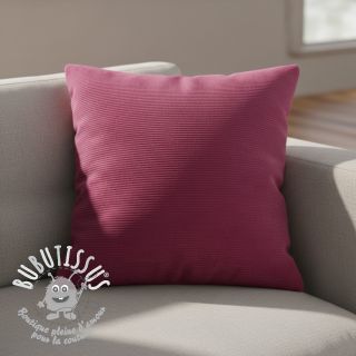 Tissu velours cotelé 6W WASHED STRETCH fuchsia