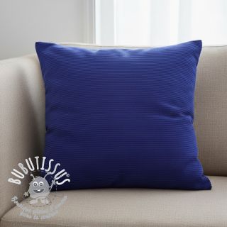 Tissu velours cotelé 6W WASHED STRETCH cobalt