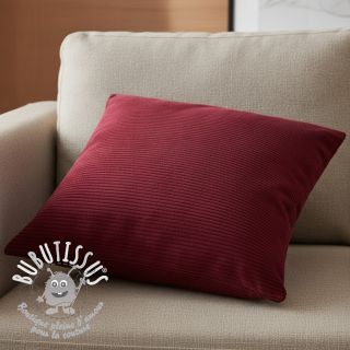 Tissu velours cotelé 6W WASHED STRETCH berry