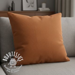 Tissu velours cotelé 6W WASHED STRETCH rust