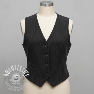 Tissu velours cotelé 6W COTTON TOUCH black