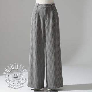 Tissu velours cotelé 6W COTTON TOUCH light grey