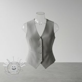 Tissu velours cotelé 6W COTTON TOUCH light grey