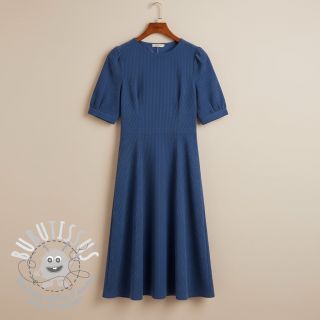 Tissu velours cotelé 6W COTTON TOUCH blue