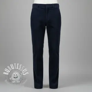 Tissu velours cotelé 6W COTTON TOUCH navy