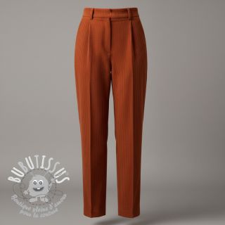 Tissu velours cotelé 6W COTTON TOUCH rust