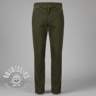 Tissu velours cotelé 6W COTTON TOUCH camo green