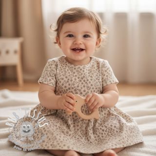 Tissu velours cotelé STRETCH Little sheep light sand