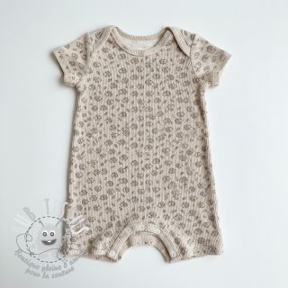 Tissu velours cotelé STRETCH Little hedgehog light sand