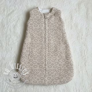 Tissu velours cotelé STRETCH Little clouds light sand