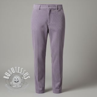 Tissu velours cotelé lilac