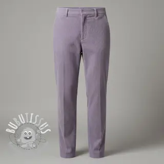 Tissu velours cotelé lilac