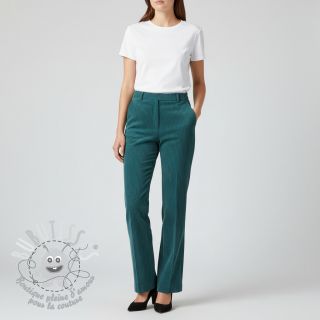 Tissu velours cotelé green