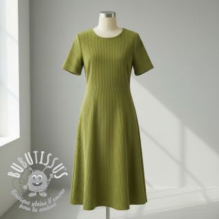 Tissu velours cotelé pickle