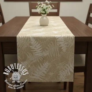 Tissu déco Linenlook Serene fern