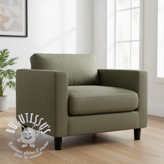 CANVAS STONEWASHED army green