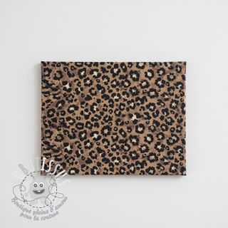 Tissu déco Animal skin light brown digital print
