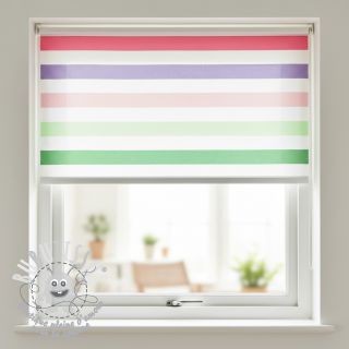 Tissu déco Stripes multicolour design C