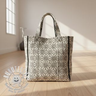 Tissu déco jacquard Bong ecru