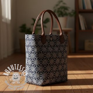 Tissu déco jacquard Bong marine