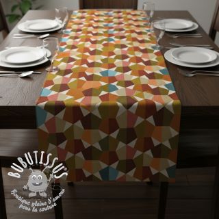 Tissu déco jacquard Mustang multi