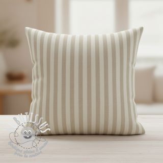 Tissu déco jacquard LINEN LOOK Cabourg lin