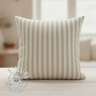 Tissu déco jacquard LINEN LOOK Cabourg lin