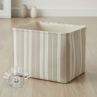 Tissu déco jacquard LINEN LOOK Granville lin