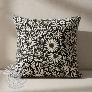Tissu déco jacquard Sunlight noir