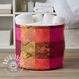 Tissu déco FRENCH TABLE CLOTH JACQUARD Niwa allover harissa