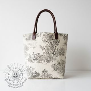 Tissu déco RUSTIC VINTAGE PRINT Gabrielle fusian